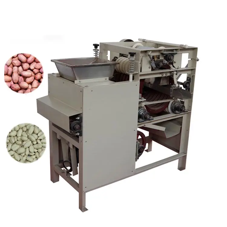 Elektrische Pinda Mung Bean Peeling Machine Automatische Pinda Huid Verwijderen Machine