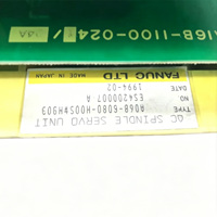 A06B-6060-H003 Fanuc Serie C Servoamplificador de un solo eje, Accionamiento Digital Serie 0C, para Torno CNC Serie 10, Motor pequeño 1-0s 2-0s, A06B6060H003