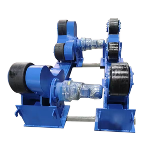 Rotateur de soudage auto-alignant/Rotateurs conventionnels compatibles avec les rouleaux de tuyaux, moteur 0,75 kW-15 kW, tension 220 V/380 V, acier, caoutchouc - Product Image 1