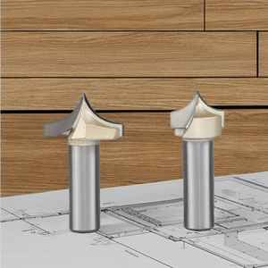Tidyway OEM Aanpasbare Tia Gecoate Scherpe-Omhoog Gebogen Ovolo Freesbits 8mm/10mm/12mm/12.7mm Schacht Carbide 55HRC CNC Frees - Product Image 3