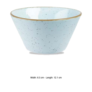 Bol en céramique Churchhill Duck Egg Blue Svasata - 34 cl 12 x 6,5 cm Fournitures de restaurant Vaisselle de traiteur Vente en gros - Product Image 3