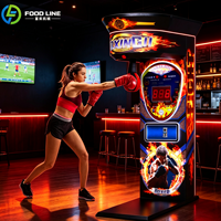 Équipement de jeu simple d'entretien pour les exploitants d'arcades et machine de boxe pour un fonctionnement stable et un commerce de divertissement quotidien