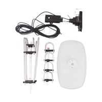 Antenne de télévision analogique rotative à distance rohs antenne hdtv numérique antenne de télévision à rotor à 360 degrés antenne de télévision extérieure