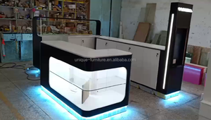 Kiosque de vente de montres connectées modernes pour enfants avec éclairage LED, logo personnalisable, design durable, longue garantie, vente au détail, marque unique - Product Image 6