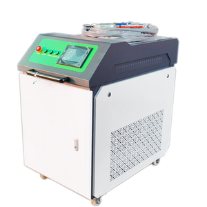 Machine de soudage au laser à fibre portative 1500w pour la découpe et le nettoyage de l'acier et de l'aluminium - Product Image 1