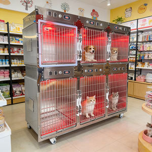 Özelleştirilebilir Paslanmaz Çelik Kombinasyon Kafesi, Evcil Hayvan Gösterileri, Kulübe ve Veteriner Kliniği Kullanımı İçin - Product Image 1
