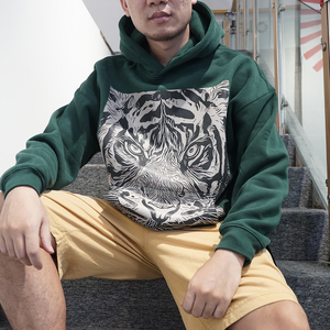 Sudaderas con capucha de <span class=keywords><strong>anime</strong></span> con estampado digital para hombre, ropa de calle personalizada de algodón, 350 GSM, peso pesado, 100%, para hombre - Product Image 6