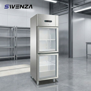 Réfrigérateur-congélateur <span class=keywords><strong>professionnel</strong></span> pour chef, porte simple, réfrigérateur vertical pour la restauration - Product Image 1