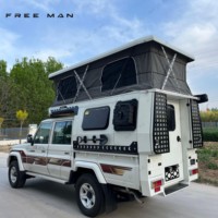 Free Man Camper: Tenda Pop-up de Lona para Caminhonetes, Trailers de Viagem, RVs e Campers Off-Road