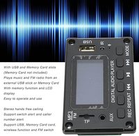 Écran LCD pour enfants Module BT Amplificateur de puissance Lecteur USB Carte de décodage MP3