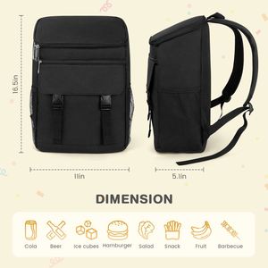 Backpack Cooler for Men & Women Portable Leak Proof Cooler Bag Insulated Lunch Backpack - Product Image 3