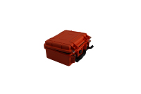 Couleur orange IP67 étanche à la poussière antichoc boîte à outils portable boîtier en plastique dur