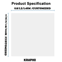 Rouleau de film de diffusion de lumière KAMPHO Papier à lumière douce pour la photographie Vidéo Flash LED Lumière stroboscopique