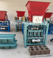 Trinité-et-Tobago Machine à blocs de ciment creux Machine à briques Ligne de production Mélangeur Convoyeur Livraison à Port d'Espagne