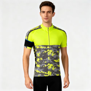 Jersey de Ciclismo de Manga Corta Transpirable con Diseño Sublimado Personalizado de Alta Calidad, Ropa de Ciclismo de Secado Rápido para Ciclistas - Product Image 4
