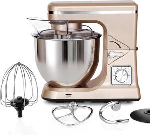 Robot pâtissier pour la cuisine à domicile, bol mélangeur en acier inoxydable de 4,5 L et 5,5 L, robot culinaire artisanal - Product Image 3