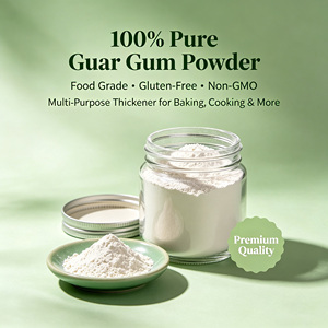 Gomme de Guar Sans Gluten <span class=keywords><strong>E412</strong></span> Additif Alimentaire Épaississant Liant pour Pains Sans Gluten, Pâtes, Mélanges de Cuisson Végétaliens, Sans OGM, <span class=keywords><strong>Halal</strong></span>, Casher 25kg - Product Image 3