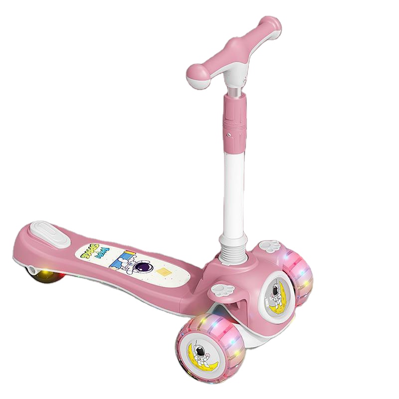 Можете ездить может скользить одним щелчком мыши складной йо-йо скутер, способный преодолевать Броды для детей