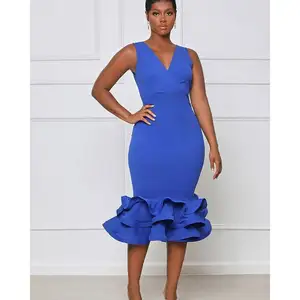 2021 heißer Verkauf Damen sexy Kleid Club aushöhlen Deep Print Persönlichkeit Design Cross dress Abendkleider