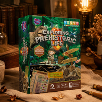 Fabricant de jouets ODM/OEM BIG BANG SCIENCE, kit scientifique STEAM sur l'exploration de la vie préhistorique et des fossiles de dinosaures