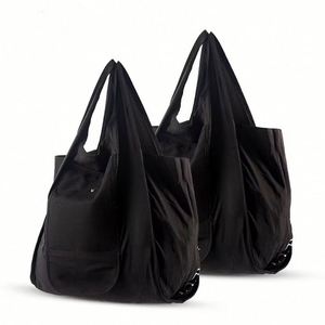 Bolsa de Tela de Algodón Personalizada, Bolsa de Compras Ecológica para Supermercado, Bolsas Reutilizables de Gran Capacidad para Mujer - Product Image 4