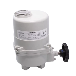 Actionneurs électromécaniques SIEMENS AC220V avec double interrupteur auxiliaire ouverture/fermeture pour vannes à boisseau sphérique et papillon pour applications aquatiques, modèles SQL321B25 - Product Image 1