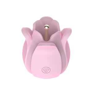 Vibrateur OEM&ODM en forme de <span class=keywords><strong>tulipe</strong></span>, doux, pour stimulation du point G, du mamelon et du clitoris, rechargeable par USB, étanche, multi-vitesses, pour femmes - Product Image 5