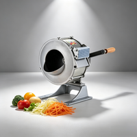 Trancheuse et Hachoir Électrique Manuel pour Légumes, Pommes de Terre et Carottes, 180W, Tension Universelle, Usage Domestique, Commercial et Hôtelier, Garantie 1 An