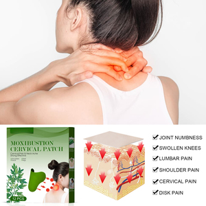 Airende <span class=keywords><strong>Patch</strong></span> <span class=keywords><strong>auto</strong></span>-<span class=keywords><strong>chauffant</strong></span> pour le cou à l'armoise orange pour la relaxation musculaire et le soulagement des douleurs du haut du <span class=keywords><strong>dos</strong></span>, emplâtre traditionnel chinois pour le cou - Product Image 2