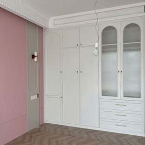 Armarios abiertos modernos 2025, muebles de gabinete de combinación de dormitorio personalizados, dormitorio de madera Mdf para cierre de armario - Product Image 5