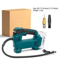 Factory Direct Sales 21V Digital Display Lithium Battery Cordless Car Electric Air Compressor for Car Tire Inflator