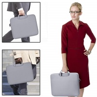 Mallette en néoprène durable poignée sac 15.6 pouces portable fermeture éclair pochette pour ordinateur portable étui de protection pour ordinateur portable