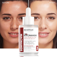 Sérum Visage Coréen 10% Niacinamide 4% Acide Tranexamique pour Éliminer les Taches Brunes, Correcteur et Illuminateur de Peau