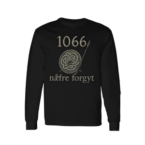 1066 Naefre Forgyt Viking England History Camiseta de manga larga unisex con cuello redondo para adultos promocional - Product Image 3