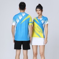 Fabricant Running T Shirt Design logo Print Gym T-Shirt Quick Dry Mens Sport Shirts Tops Tennis Badminton Custom t Shirt