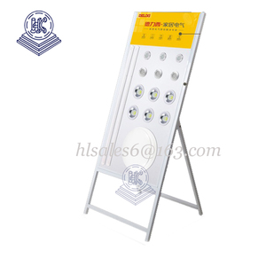 Tầng Thường Vụ Kim Loại Triển Lãm Thương Mại <span class=keywords><strong>LED</strong></span> Ánh Sáng Bóng Đèn Đèn Hiển Thị Đứng Giá - Product Image 5