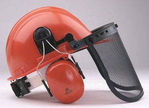 <span class=keywords><strong>Visière</strong></span> de visage de maille en acier de vente d'usine pour l'exploitation forestière <span class=keywords><strong>et</strong></span> <span class=keywords><strong>casque</strong></span> de sécurité anti-bruit <span class=keywords><strong>avec</strong></span> cache-oreilles <span class=keywords><strong>et</strong></span> <span class=keywords><strong>casque</strong></span> dur de travailleurs forestiers - Product Image 3