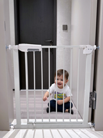 Barrière de sécurité rétractable en acier légère et de haute qualité YIXIN, grande barrière carrée multifonction pour bébé, animaux domestiques, cuisine/salle de bain