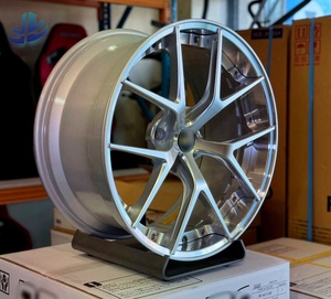 Jantes forgées en deux parties de qualité supérieure RI-S pour style <span class=keywords><strong>BBS</strong></span>, 5x112 pour <span class=keywords><strong>Audi</strong></span> <span class=keywords><strong>A6</strong></span> et Volkswagen Passat, réaménagement de luxe - Product Image 4