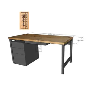 Factory Supply Custom Different Colors Strong Frame Durable Business Office Table