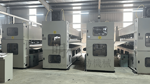 Nhà máy chất lượng cao hiệu quả bán tự động đôi đầu công suất cao kim đấm dây chuyền sản xuất vải địa kỹ thuật không dệt - Product Image 3