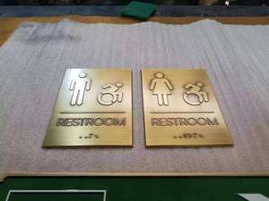 Boyang - Numéros de porte personnalisés en acier inoxydable modernes pour hôtels, maisons, écoles, appartements, bureaux - Product Image 5