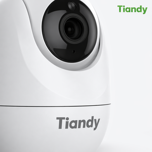 Caméra PT Wi-Fi Intérieure Tiandy 2MP 1080P Vision Nocturne Couleur Suivi de Mouvement Humain Audio Bidirectionnel Stockage Cloud/Local pour la Maison - Product Image 4