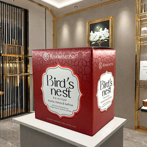 Cajas de cartón corrugado Premium con impresión UV de logotipo duradero personalizado Peluca de correo de cartón elegante Envío de cartón Premium con impresión UV - Product Image 1