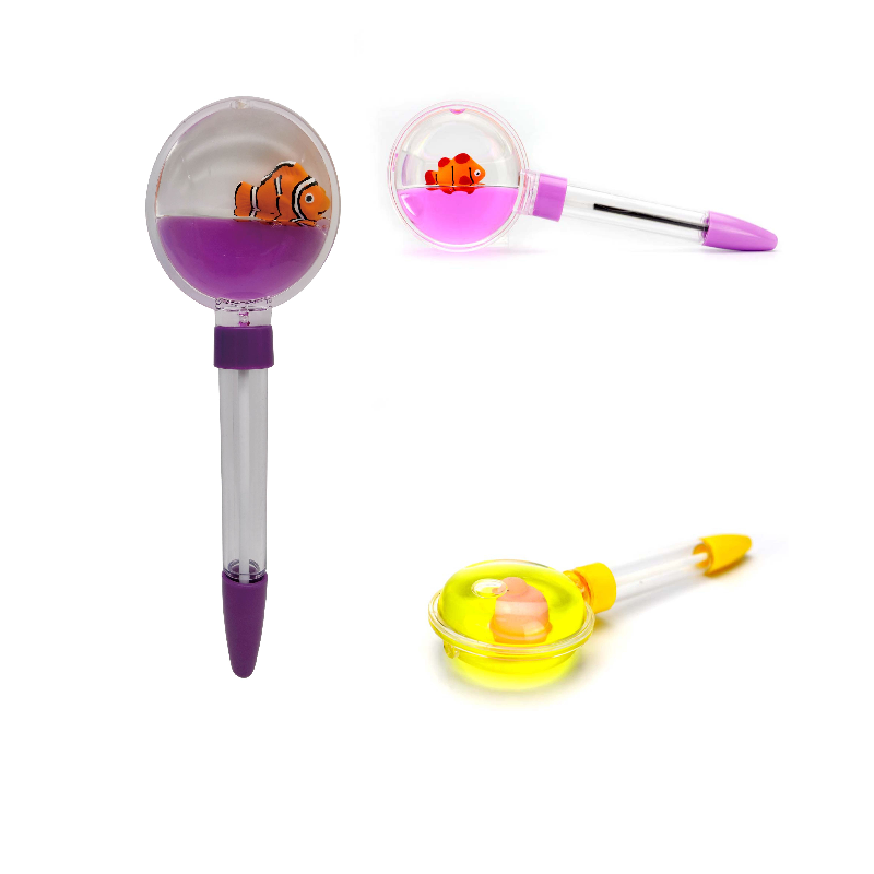 Korean Japan Creative Fairy Stick Cute Cartoon Oil Quicksand Neutral Gel Ink Pen Creative Magic Dazzle Color Plastic Pen