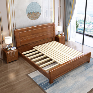 DaZhangJiaJu Solid Wood <b>Bed</b> 1.8M <b>Double</b> Storage High <b>Box</b> Bedroom Furniture - Product Image 4