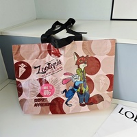Sac fourre-tout en polypropylène tissé laminé grande capacité pour publicité et emballage, sac de shopping en bâche PP, sac Hawaï en polypropylène pour la vente en gros