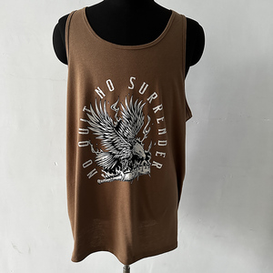 Nhà Máy Bán buôn người đàn ông cộng với kích thước ráp dây Tank Tops số lượng lớn quá khổ singlets trong trắng đen đỏ xanh xám màu sắc - Product Image 6