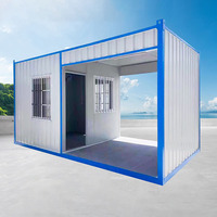 Maison conteneur portable personnalisable de haute qualité avec une bonne luminosité naturelle et une isolation acoustique pour bureau de chantier et salle de réception