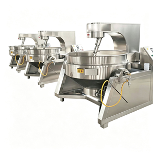 Marmite de cuisson industrielle à vapeur 500L, <span class=keywords><strong>grande</strong></span> capacité, à double enveloppe, pour riz frit, à vendre - Product Image 2